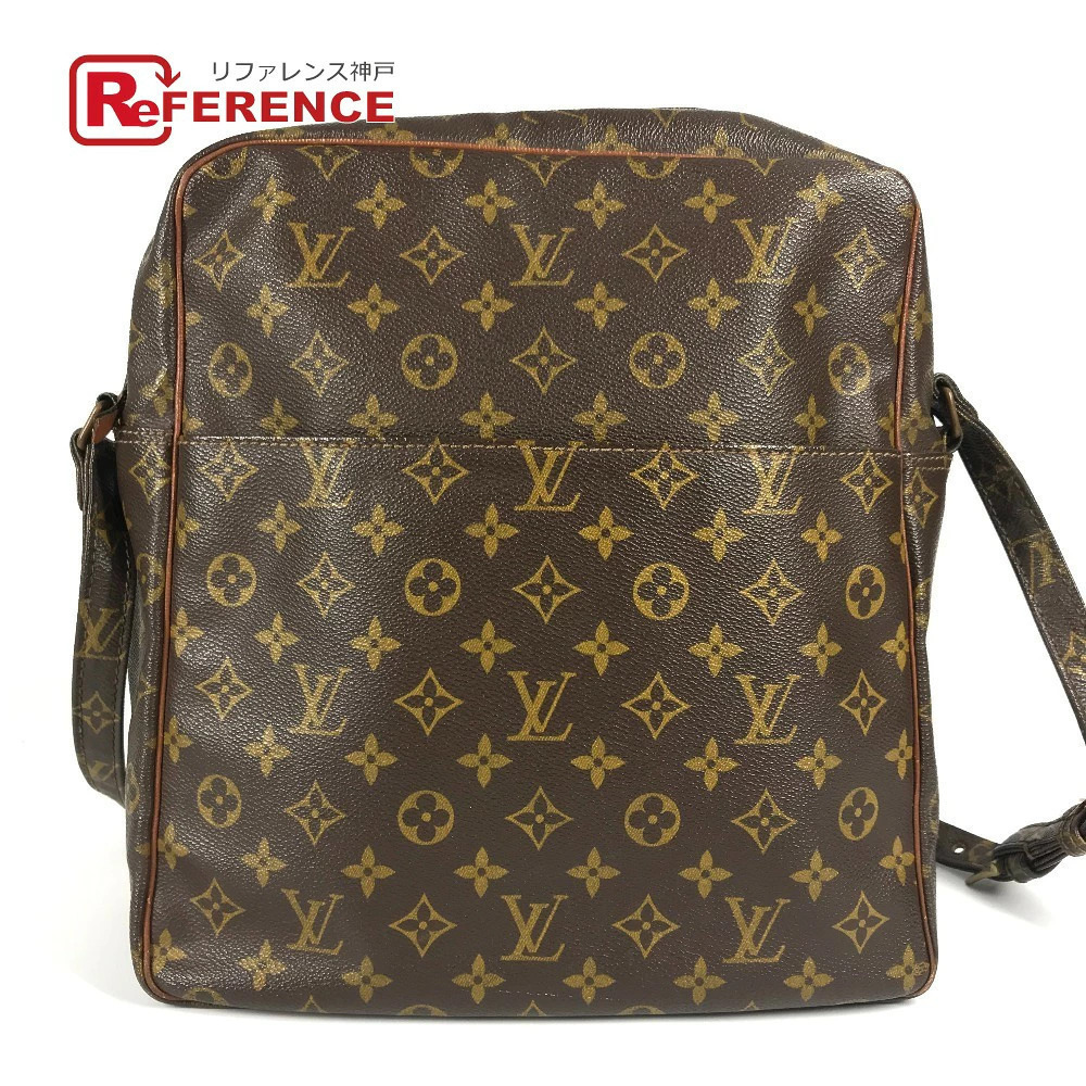 Louis Vuitton Monogram Marceau Bag Crossbody Pouch Clutch Shoulder Canvas Brown